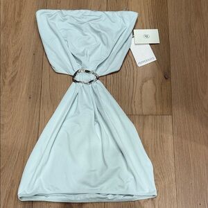 Peppermayo mint color bodycon dress
